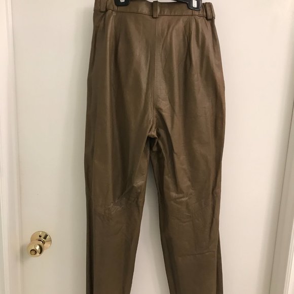 Emilio Rossi Ladies Leather Pants in size 8 - Brand New - Picture 4 of 4